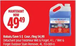 Canadian Tire Wet & Forget Outdoor Stain Remover offer