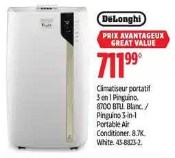 Canadian Tire DeLonghi Pinguino 3-in-1 Portable Air Conditioner offer