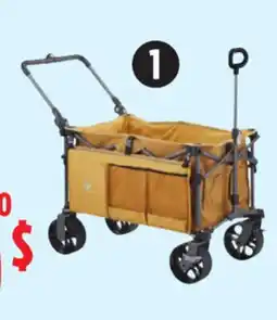 Canadian Tire Woods Overlander Fully-Equipped Folding Wagon offer