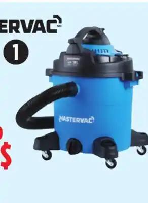 Canadian Tire Mastervac 37L Detachable Blower Wet/Dry Vac offer