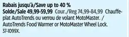 Canadian Tire AutoTrends Food Warmer or MotoMaster Wheel Lock offer
