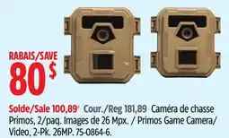 Canadian Tire Primos Game Camera offer