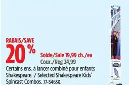 Canadian Tire Selected Shakespeare Kids' Spincast Combos offer