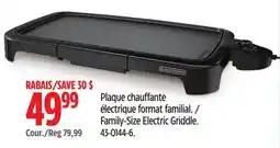 Canadian Tire BLACK+DECKER Family-Size Electric Griddle offer