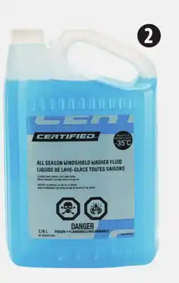 Canadian Tire Certified All-Season Windshield Washer Fluid offer