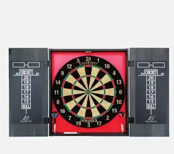 Canadian Tire EastPoint Sonoma Bristle Dartboard & Cabinet Set offer