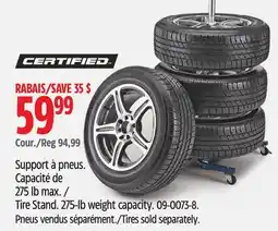 Canadian Tire Certified Tire Stand offer