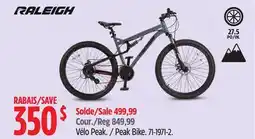 Canadian Tire Raleigh Peak Bike offer