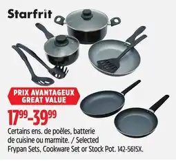 Canadian Tire Selected Frypan Sets, Cookware Set or Stock Pot offer