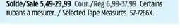 Canadian Tire Selected Tape Measures offer