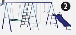 Canadian Tire Sportspower Sunset Slam Metal Swing Set offer