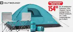 Canadian Tire Outbound 4-Person Camping Kit, 5-Pc offer