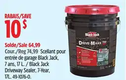Canadian Tire Black Jack Driveway Sealer, 7-Year offer