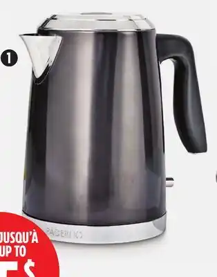 Canadian Tire PADERNO 1.7L Black Stainless-Steel Kettle offer