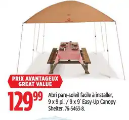 Canadian Tire Outbound 9 x 9´ Easy-Up Canopy Shelter offer