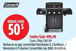 Canadian Tire Revolution II 3-Burner Convertible Gas BBQ offer