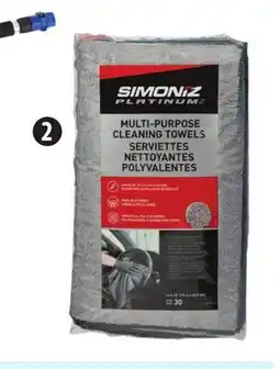 Canadian Tire Simoniz Platinum Multi-Purpose Cleaning Towels offer