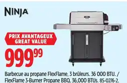 Canadian Tire FlexFlame 3-Burner Propane BBQ offer