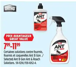 Canadian Tire Ortho Selected Ant B Gon Ant & Roach Solutions offer
