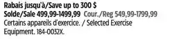 Canadian Tire Teeter Selected Exercise Equipment offer