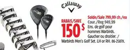 Canadian Tire Callaway Warbirds Men's Golf Set offer
