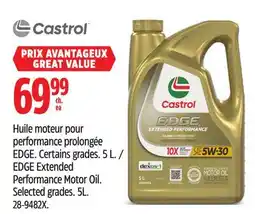 Canadian Tire EDGE Extended Performance Motor Oil offer
