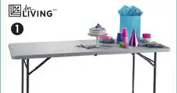 Canadian Tire for living Folding Table with Carry Handle offer