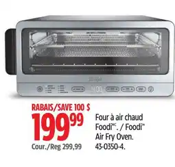 Canadian Tire Foodi Air Fry Oven offer
