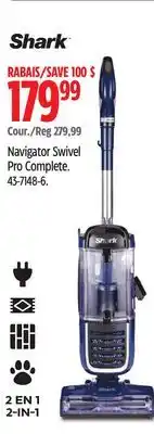 Canadian Tire Shark Navigator Swivel Pro Complete offer