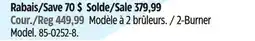 Canadian Tire Coleman 2-Burner Model offer