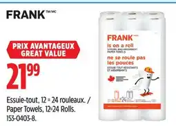 Canadian Tire Paper Towels offer