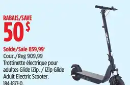 Canadian Tire iZip Glide Adult Electric Scooter offer
