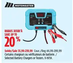 Canadian Tire MotoMaster offer