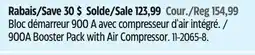 Canadian Tire Motomaster 900A Booster Pack offer