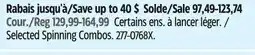 Canadian Tire Selected Spinning Combos offer