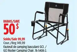 Canadian Tire GCI Rocker Camping Chair offer