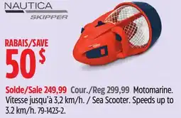 Canadian Tire Nautica Skipper Sea Scooter offer