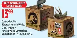 Canadian Tire Jurassic World Centrepiece Decoration offer
