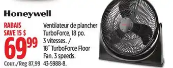 Canadian Tire Honeywell 18˝ TurboForce Floor Fan offer