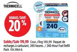 Canadian Tire Thermacell 240-Hour Fuel Refill Pack offer