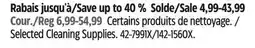 Canadian Tire Selected Cleaning Supplies offer