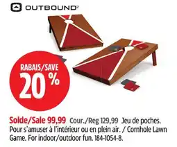 Canadian Tire OUTBOUND Cornhole Lawn Game offer