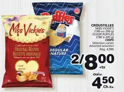 Marches Tradition MISS VICKIE'S OR RUFFLES CHIPS offer