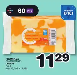 Marches Tradition COMPLIMENTS CHEESE offer