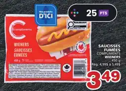 Marches Tradition COMPLIMENTS WIENERS offer