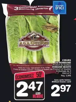 Marches Tradition ROMAINE HEARTS offer