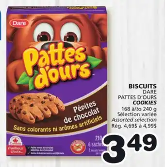 Marches Tradition DARE COOKIES offer