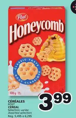 Marches Tradition POST CEREAL offer