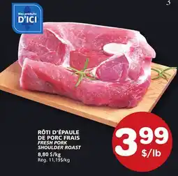 Marches Tradition FRESH PORK SHOULDER ROAST offer
