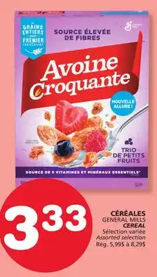 Marches Tradition GENERAL MILLS CEREAL offer